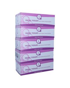 ASWAAQ FACIAL TISSUE 150 PLY X 5 BOX