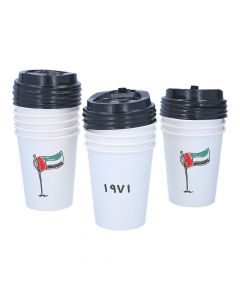 FEKRA CUP WITH LID 12 X 8OZ