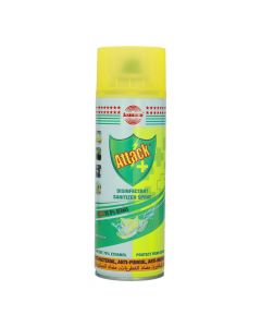 ASMACO DISINFECT SANITIZR SPRAY LEMON 400ML