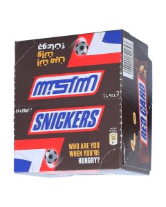 SNICKERS CHOCOLATES STICK 24X25GM