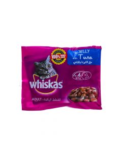 WHISKAS CAT FOOD TUNA 85GM 4 PACK