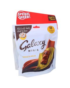 GALAXY MILK CHOCOLATES MINI 2X225GM