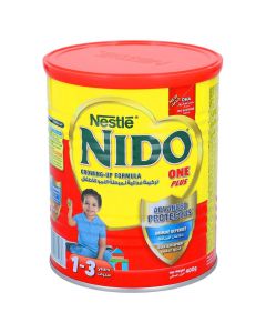 NESTLE NIDO GROWING UP FORMULA MILK  ONE PLUS 400GM