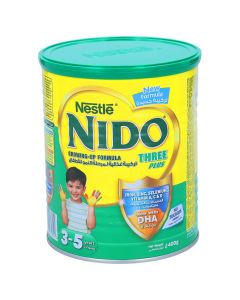 NESTLE NIDO GROWING UP FORMULA 3 PLUS 400GM