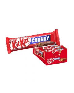 KIT KAT CHUNKY MILK CHOCOLATES 24X40GM