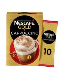 NESCAFE GOLD CAPPUCINO INSTANT COFFEE 10X17G