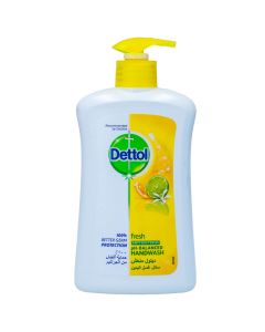 DETTOL FRESH ANTI-BACTERIAL LIQUID HAND WASH  CITRUS & ORANGE BLOSSOM 400ML 