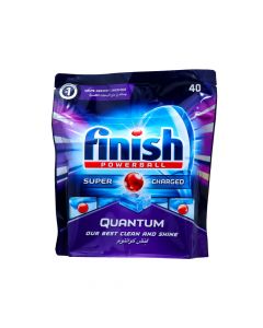 FINISH DISHWASHER DETERGENT TABLETS QUANTUM 40PSC