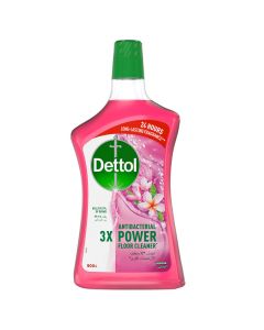 DETTOL JASMINE ANTIBACTERIAL POWER FLOOR CLEANER 900ML