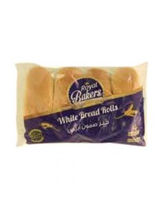 ROYAL WHITE BREAD ROLL LARGE 340GM