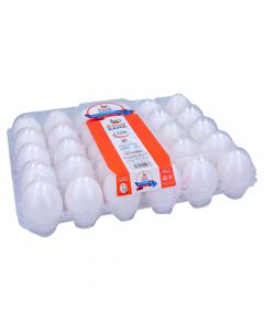 SAHA MEDIUM WHITE EGGS 30PC