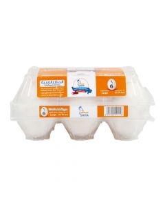 SAHA LARGE WHITE EGGS 6PC