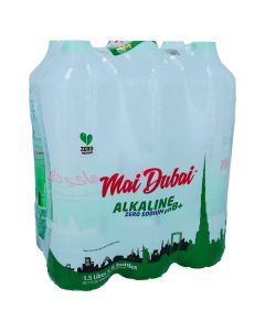 MAI DUBAI ALKALINE ZERO SODIUM WATER 6X1.5LT