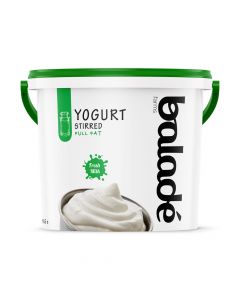 BALADI STIRRED YOGHURT FULL FAT 1KG