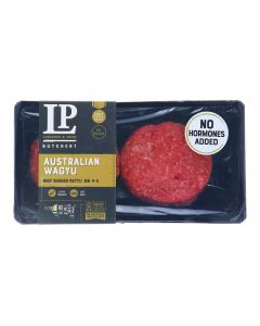 AUSTRALIAN BEEF WAGYU BURGER PATTY 2X150GM