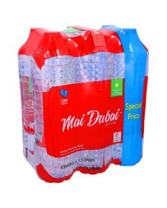 MAI DUBAI WATER 6X1.5LT