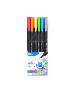 DELI FINE LINER 6 COLORS