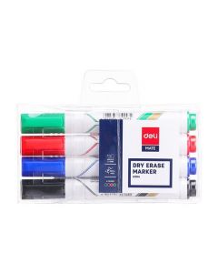 DELI WHITE BOARD MARKER 4PC