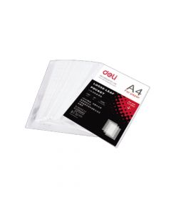 DELI 11-HOLE SHEET PROTECTOR PAK=20PC