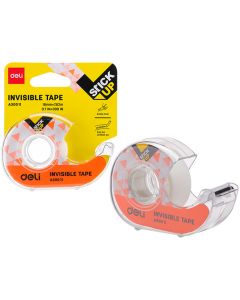 DELI INVISIBLE TAPE(WHITE)(BLISTER CARD)