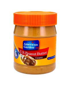 AMERICAN GARDEN PEANUT BUTTER CREAMY 12OZ