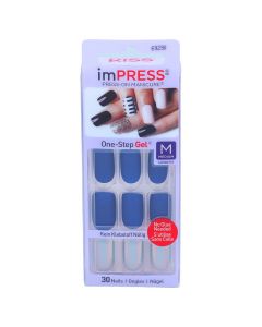 BROADWAY IMPRESS ACCENT FALSE NAILS  BIPAM013 30 PSC 