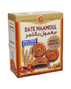 AL KARAMAH DATE MAMOUL WHOLE WHEAT 500GM