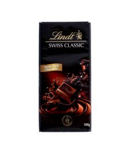 LINDT SWISS CLASSIC DARK CHOCOLATES 100GM