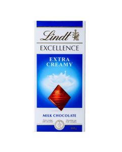 LINDT EXCELLENCE MILK CHOCOLATES 100GM