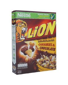 NESTLE LION CARAMEL & CHOCOLATES CEREAL 400GM