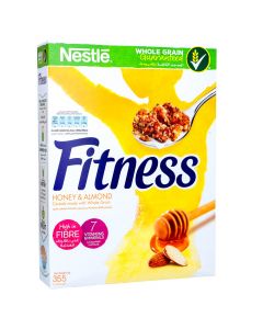 NESTLE FITNESS HONEY ALMOND CEREAL 355G