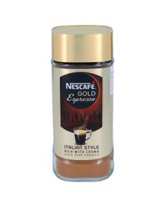 NESCAFE GOLD ESPRESSO COFFEE JAR 100GM