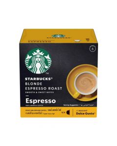 STARBUCKS BLONDE ESPRESSO ROAST COFFEE CAPSULES 10X53GM