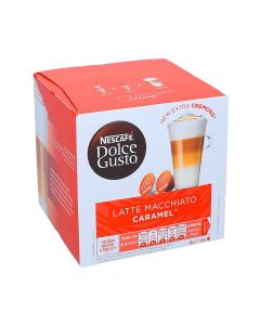 NESCAFE DOLCE GUSTO LATTE MACHIATO CARAMEL COFFEE 168.GM