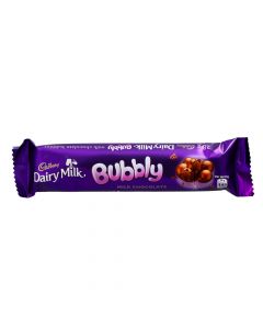 CADBURY DAIRY MILK BUBBLY MILK CHOCOLATES 28GM