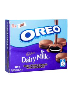 OREO DAIRY MILK COOKIES 204GM