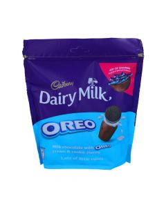 CADBURY DAIRY MILK CHOCOLATE WITH OREO COOKIES FILLING 188GM