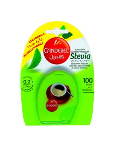 CANDEREL WITH STEVIA TABLETS 100'S