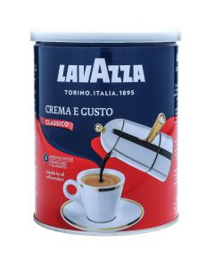 LAVAZZA CREMA GUSTO CLASSIC COFFEE 250GM