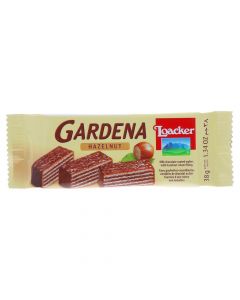 LOACKER GARDENA HAZELNUT WAFER 38GM