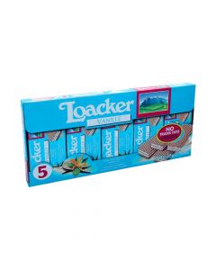 LOACKER VANILLA WAFER MULTIPACK 5X45GM