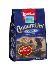 LOACKER QUADRATINI KAKAO WAFER 250GM