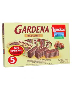 LOACKER GARDENA HAZELNUT WAFER 5X38GM