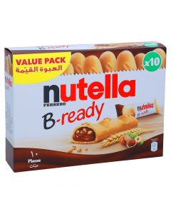 NUTELLA B-READY CHOCOLATES FILLED BISCUITS 220GM