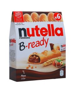 NUTELLA B-READY HAZELNUT SPREAD T6X132GM