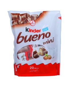 KINDER BUENO MINI CHOCOLATES 108GM