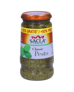 SACLA ITALIA GREEN PESTO CLASSIC BASIL 290GM