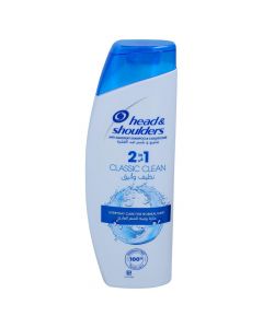 HEAD & SHOULDERS ELEGANT & CLEAN 2-IN-1 ANTI DANDRUFF SHAMPOO & CONDITIONER 400ML