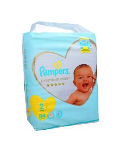 PAMPERS PREMIUM CARE  SIZE 2  3-8 KG  JUMBO PACK 84 PSC