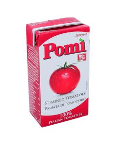 POMI PASSATA STRAINED TOMATO PASTE 500GM